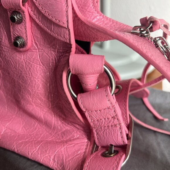 Balenciaga Neo Cagole Handbag XS in Sweet Pink - Picture 9 of 15